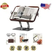 Stylish Adjustable Book Holder for Cookbooks & Textbooks – Ergonomic & Foldable