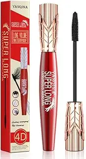 3pcs YANQINA Crown 4D Mascara Lengthening Thick Curly Waterproof Mascara Product 24h Hot Fading No New Selling Lasting