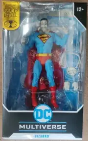 McFarlane Toys DC Multiverse Gold Label Bizarro DC Classic figure In Hand
