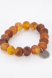 Rock Resin Bracelet--GRE-ROCKB-TORT