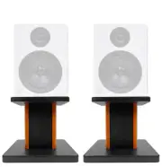 Rockville 8” Wood Studio Monitor Speaker Stands For Rockville APM5W