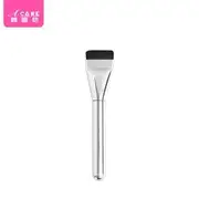 Magic Beauty - Makeup Brush / Powder Puff / Color Palette / Set (Various Designs) 1 Pc - Foundation Brush - Black & Silver - One Size