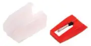 Vinyl Styl Groove Turntable Replacement Needle [New Needle/Cartridge] Red
