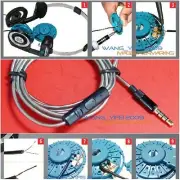Replacement Silver Plated Audio Upgrade Cable KOSS Porta Pro Portapro Stereo PP