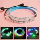 3mm Width 5V WS2812B 2020 RGB LED Strip Light 1M 144LEDs Addressable Individual