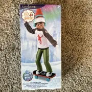 Elf on the Shelf MagiFreez Holly Jolly Ollie Skateboarder Elf Standing Gear NEW