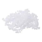 100PCs White Clip Nylon Retainer Clips Door Panel Retainer Clip For Car