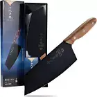 SHI BA ZI ZUO Utility Knife Chinese Vegetable Cleaver for Kitchen Stainless S...