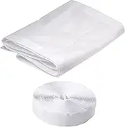 Sliding Door Seal Kit | Sealed Double Hose Adjustable - Horizontal Sliding Window Kit, Weatherproofing Products with Drawstring Design for AC Unit