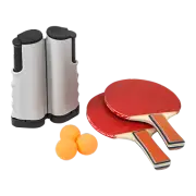 NNEDSZ Table Tennis Game Indoor Portable Travel Ping Pong Ball Set Extendable