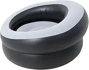 Inflatable Couch Inflatable Chair Practical Single Soft Ergonomic Design Lounger Air Sofa for Home Outdoor Indoor Travel Yard, Gray