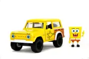 Jada Toys - Hollywood Rides - 1:24 Scale Die-Cast 1972 Ford Bronco with SpongeBo