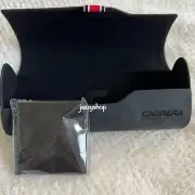 Carrera Black Clamshell Sunglasses/Eyeglasses Case