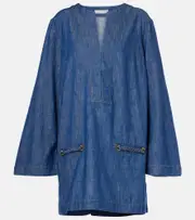 [Zimmermann] Zimmermann Wylie denim tunic AU 6 blue