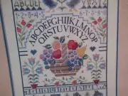 Dimensions Sampler Cross stitch kit Fruit basket