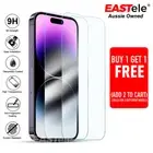 2X Tempered Glass Screen Protector For iPhone 16 15 14 13 12 11 Pro Max 8PLUS XR