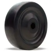 Hamilton Ebonite Hard Rubber Wheel 4" x 1 1/4" with 1/2" Oilless Bearing - 250 l