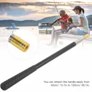 5 Sections Telescoping Fishing Pole Rod Stainless Steel Extendable Mini Str LJ