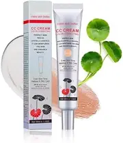 Color Correcting CC Cream with Centella Asiatica, Light-Coverage Foundation with SPF 25, Color Changing Foundation Conceale (light)