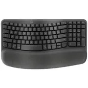 Logitech Wave Keys Wireless Ergonomic Keyboard Graphite