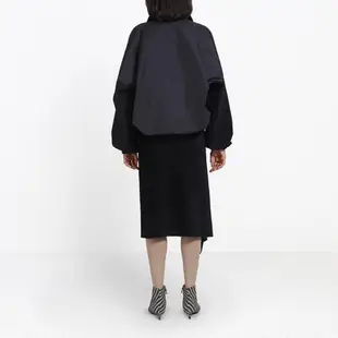 Balenciaga巴黎世家牛仔拼接logo外套42碼