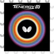 BUTTERFLY Table Tennis Rubber Tenergy 05 High Tension Back Rubber Black New