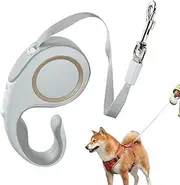 Retractable Dog Leashes,Pet Walking Leashes for Small Cats - Anti-Slip Handle Heavy Duty Pet Rope Lock Button Cats Harness for Hiking, Walking & Running