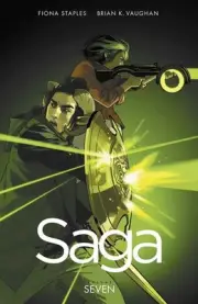 Saga Volume 7 by Brian K. Vaughan (English) Paperback Book
