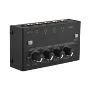 Ultra-Compact 4-Channel Stereo Headphone Amplifier W/ Mono & Stereo Switch W4V2
