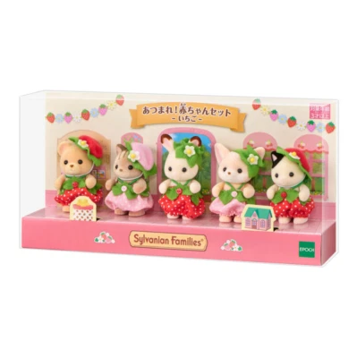 Sylvanian Families Strawberry Babies 5babies Baby Exclusive Calico Critters JP