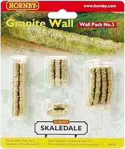 [Hornby] 1:76 Scale 00 Gauge Granite Wall 11-Pieces Set, No.3