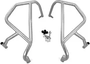 Motorcycle Engine Guard Highway Crash Bar Frame Protection Bumper Accessories,Compatible with CFMOTO 450MT 450 MT 450mt MT450 MT 2024-2025(Upper(Silver))