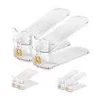Shoe Stacker 6Pack Adjustable Shoe Slots Space Saver Shoe Rack for Cabinet2737