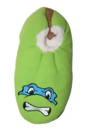 Teenage Mutant Ninja Turtles Leonardo Men's Green Slipper Socks M/L (7.5-9.5)