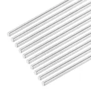 10pcs 304 Stainless Steel Round Rods 2mm x 120mm for RC DIY Craft Tool