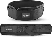 REMIBI Hip Thrust Belt, Hip Thrust Belt for Dumbbells Heavy, Hip Thrust Belt for Weights, Booty Belt for Hip Thrust, Hip Thrust Belt for Men & Women, Pilates Equipment, Use at Home & Gym, Black