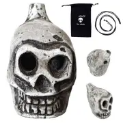 Aztec Death Whistle - La Muerte- Skull Spooky Human Death Scream Loud Whistle