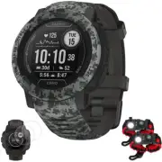 Garmin Instinct 2 Camo Edition GPS Smartwatch/Fitness Tracker + Accessories Kit