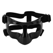 Adjustable Clear View Sports Nasal Guard for Basketball Baseball and Football with Breakage-Resistant Face Protection