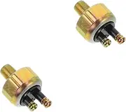2pcs Forklift Truck Brake Light Switch Agricultural Vehicle Oil Brake Light Switch Replacement for Forklift Truck Accessory