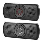 Hands Free Car bluetooth-compatible Speaker Vehicle Device ABS for Calls & Music