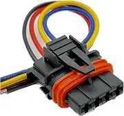 CCWUTQF 4 Pin 368162-1 Auto Ignition Coil High Voltage Package Plug Wire Harness Car Waterproof Connector 1928404745(20 Pcs)
