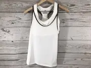 Adidas Womens White Climalite Advantage Bra Tank Combo Sz XS X-Small NWT