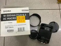 在飛比找Yahoo!奇摩拍賣優惠-[保固一年] [高雄明豐]  Sigma 18-300mm 