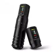 Wireless Tattoo Machine Adjustable Stroke 2.4-4.2mm OLED Display 2400mAh Battery