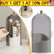 Multi-Function Rotating Bird Cage Toiletries Storage Rack, Concealed Toothbrush