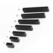 Organize Bit Holder Storage Strip 1/4"Hex Tool 6.35mm Flexible Plastic