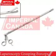 Grasping Forceps Spring Loaded 10mm 35cm Laparoscopy Lap