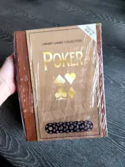Library Games Collection-Poker new in the original packaging rare find