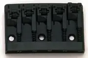 NEW Schaller 3D-5 5-String Bass Bridge With Roller Saddles - BLACK